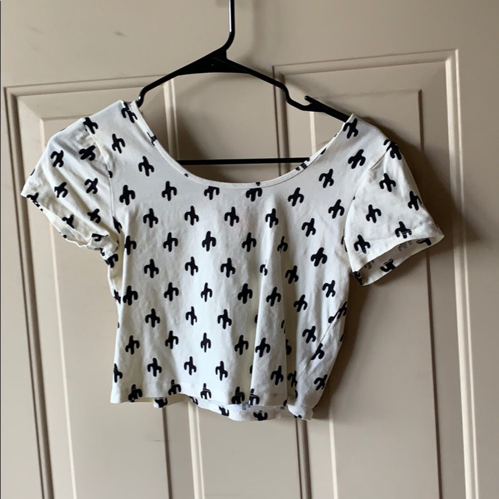 Cactus crop top